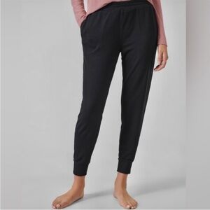 Athleta Wind Down Sleep Jogger Black